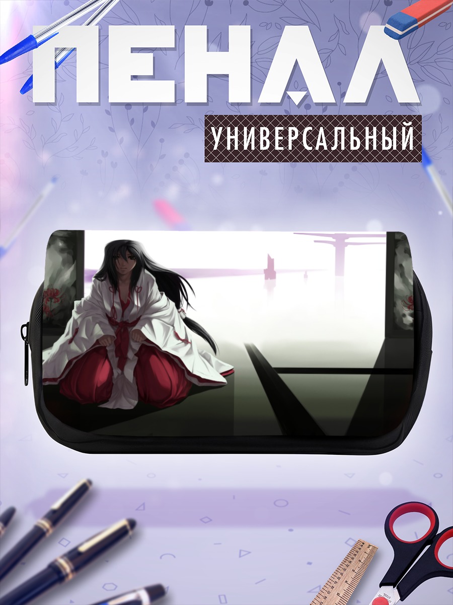 Пенал-косметичка Мико в цветах
