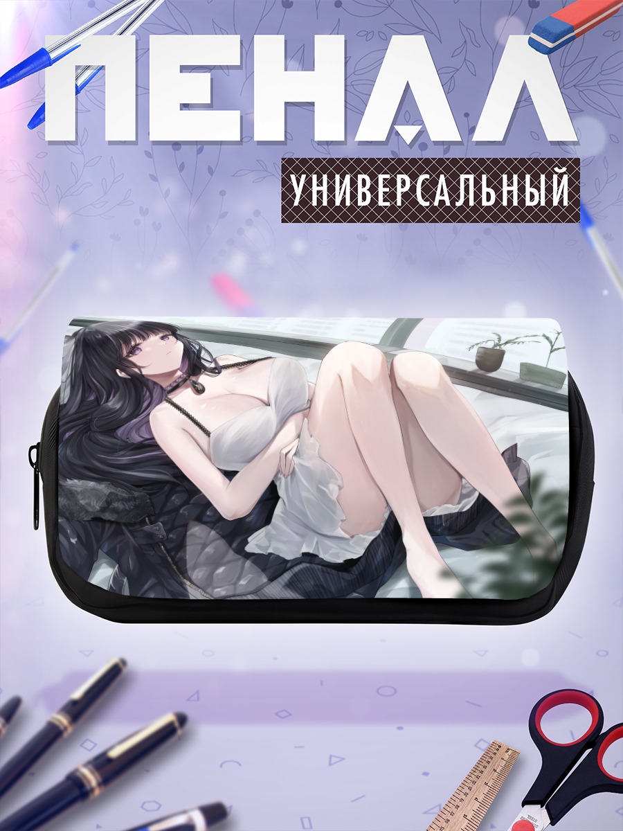 Пенал-косметичка Ририся в белом
