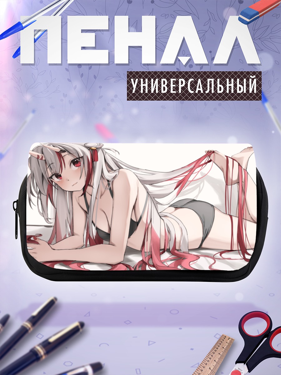 Пенал-косметичка Накири Аямэ в лентах