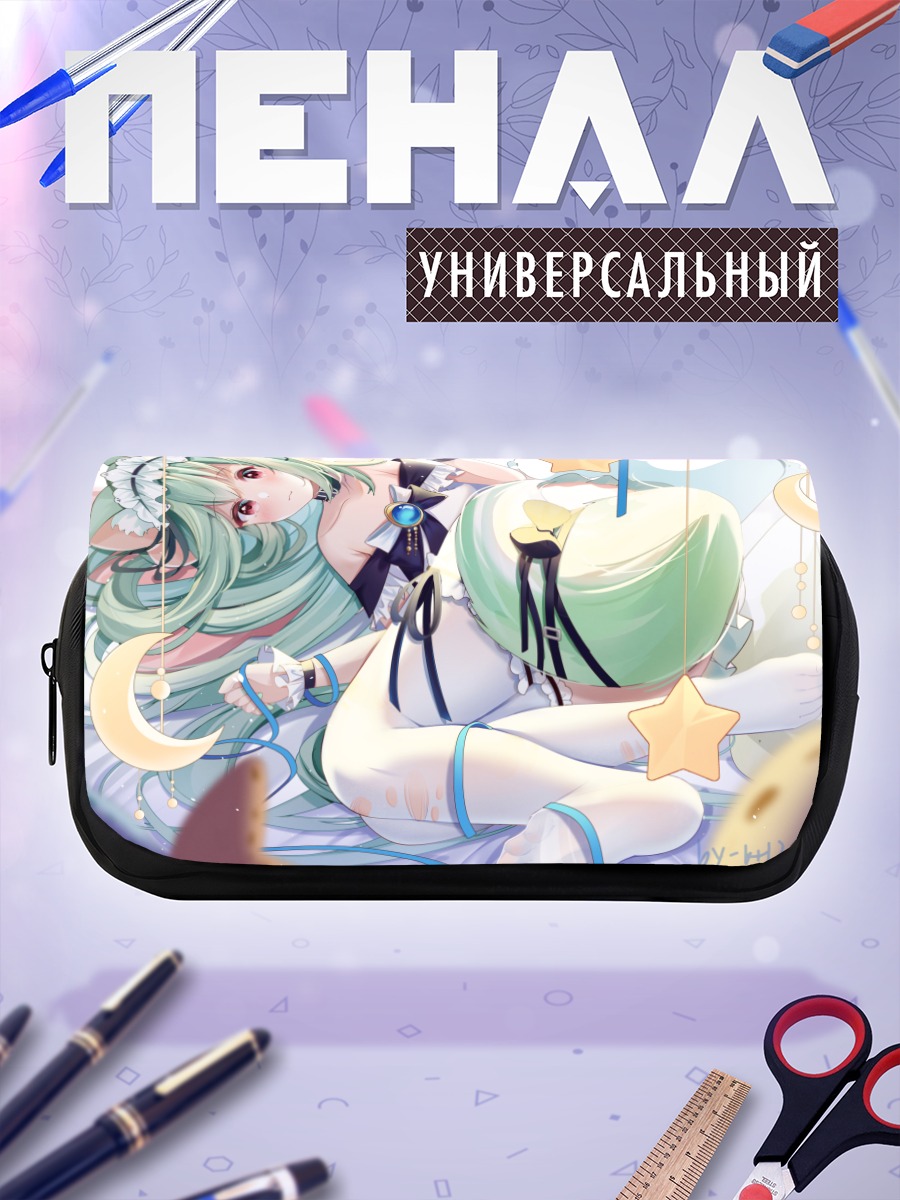 Пенал-косметичка Мику Хацунэ кошка