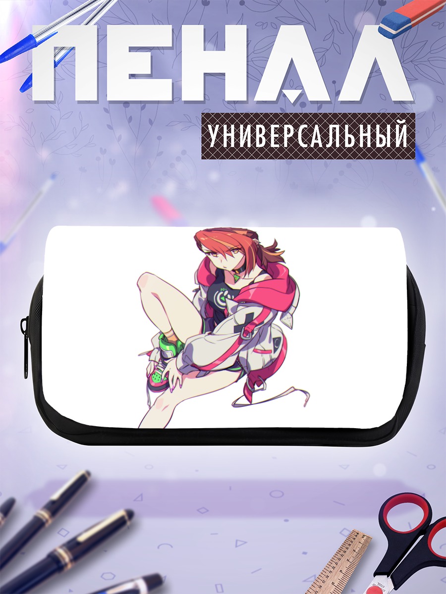 Пенал-косметичка Девушка в худи
