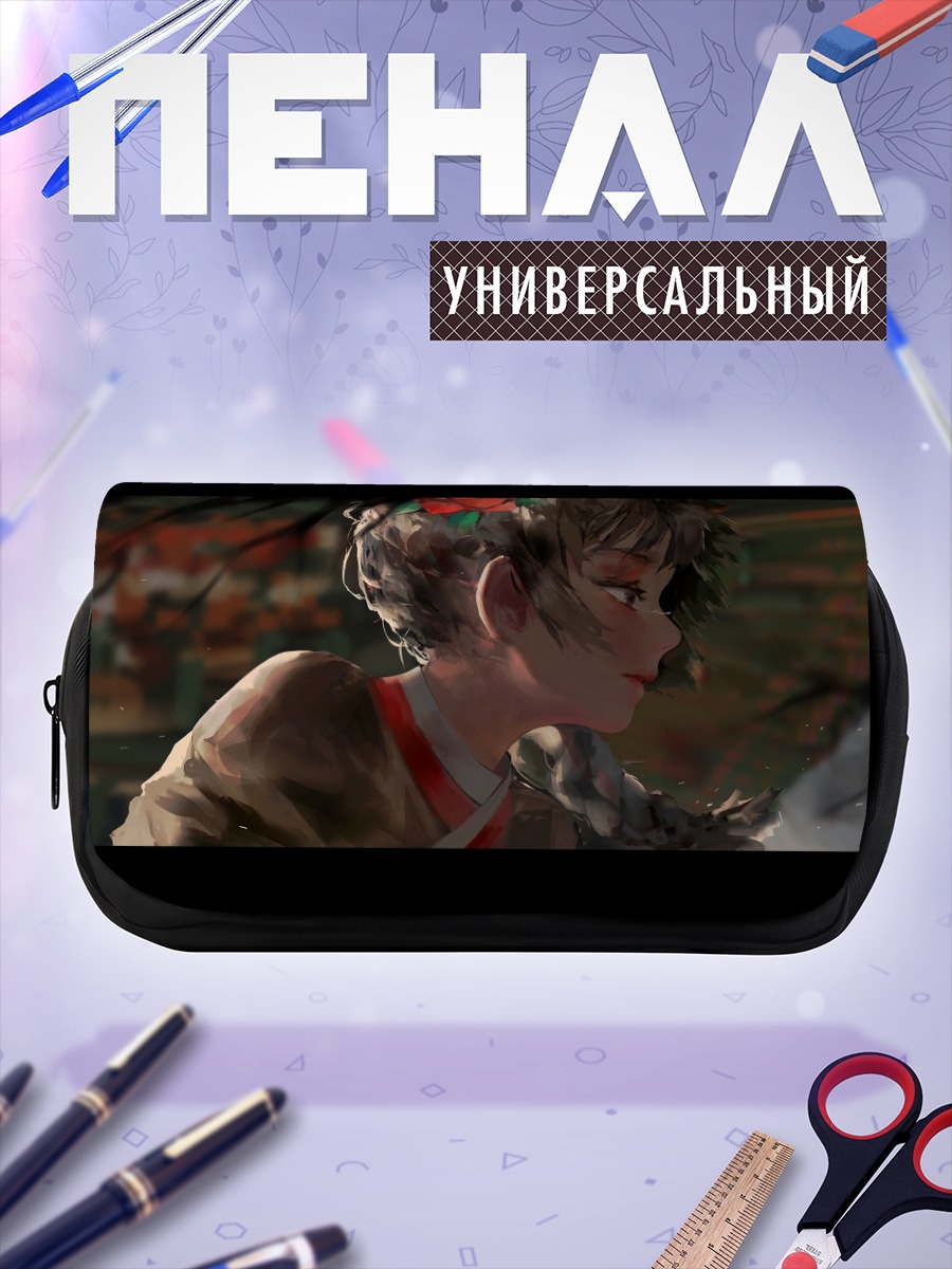 Пенал-косметичка Слезы в цветах