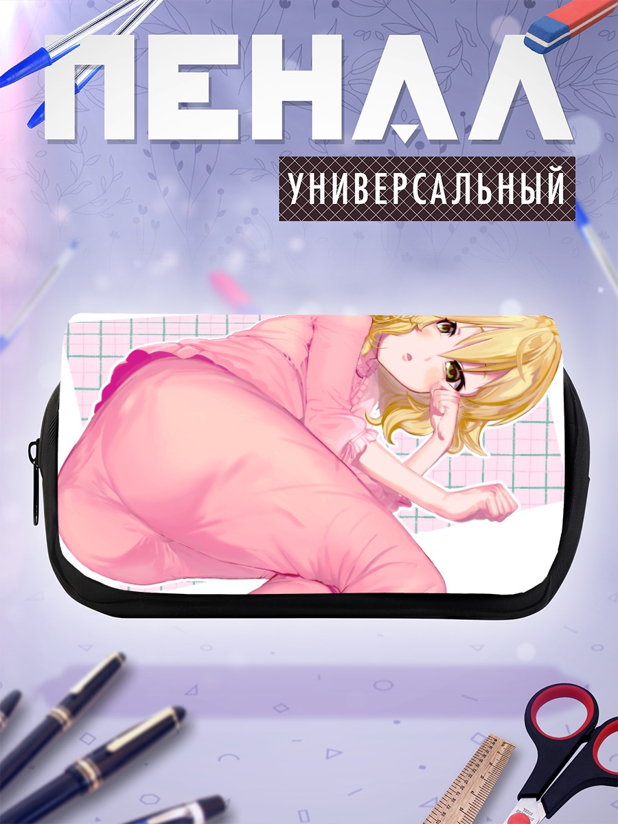 Пенал-косметичка Момока Сакураи в розовом