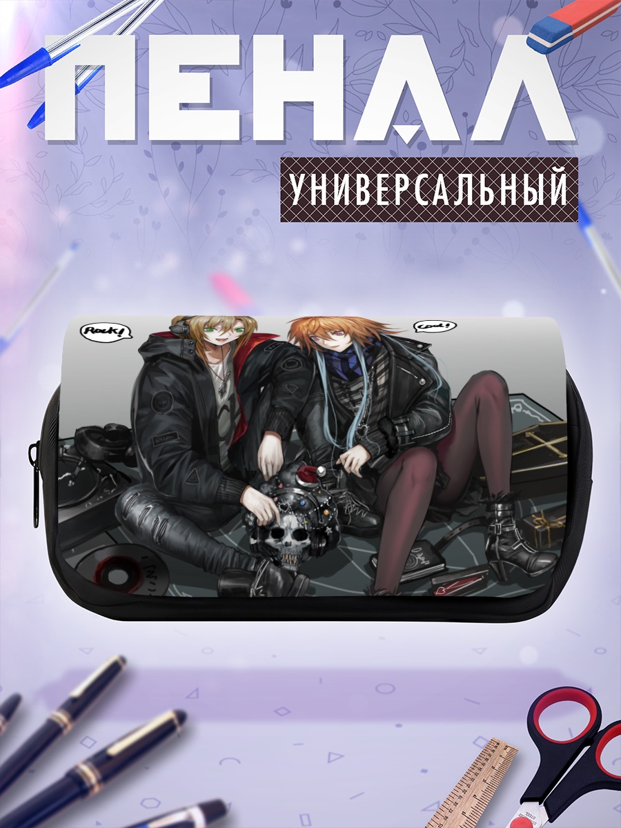 Пенал-косметичка Асука Ниномия и Риина Тада