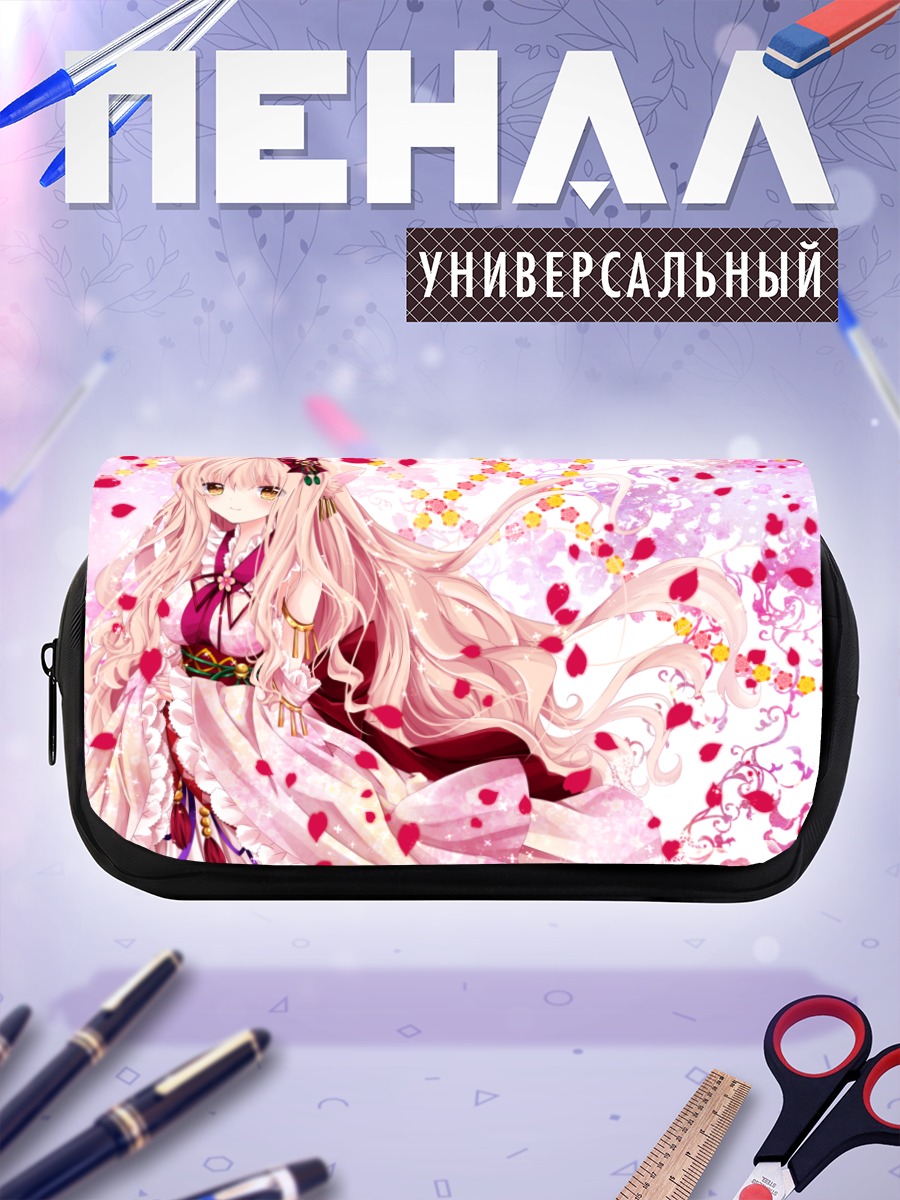 Пенал-косметичка Куреха Нанасэ в цветах