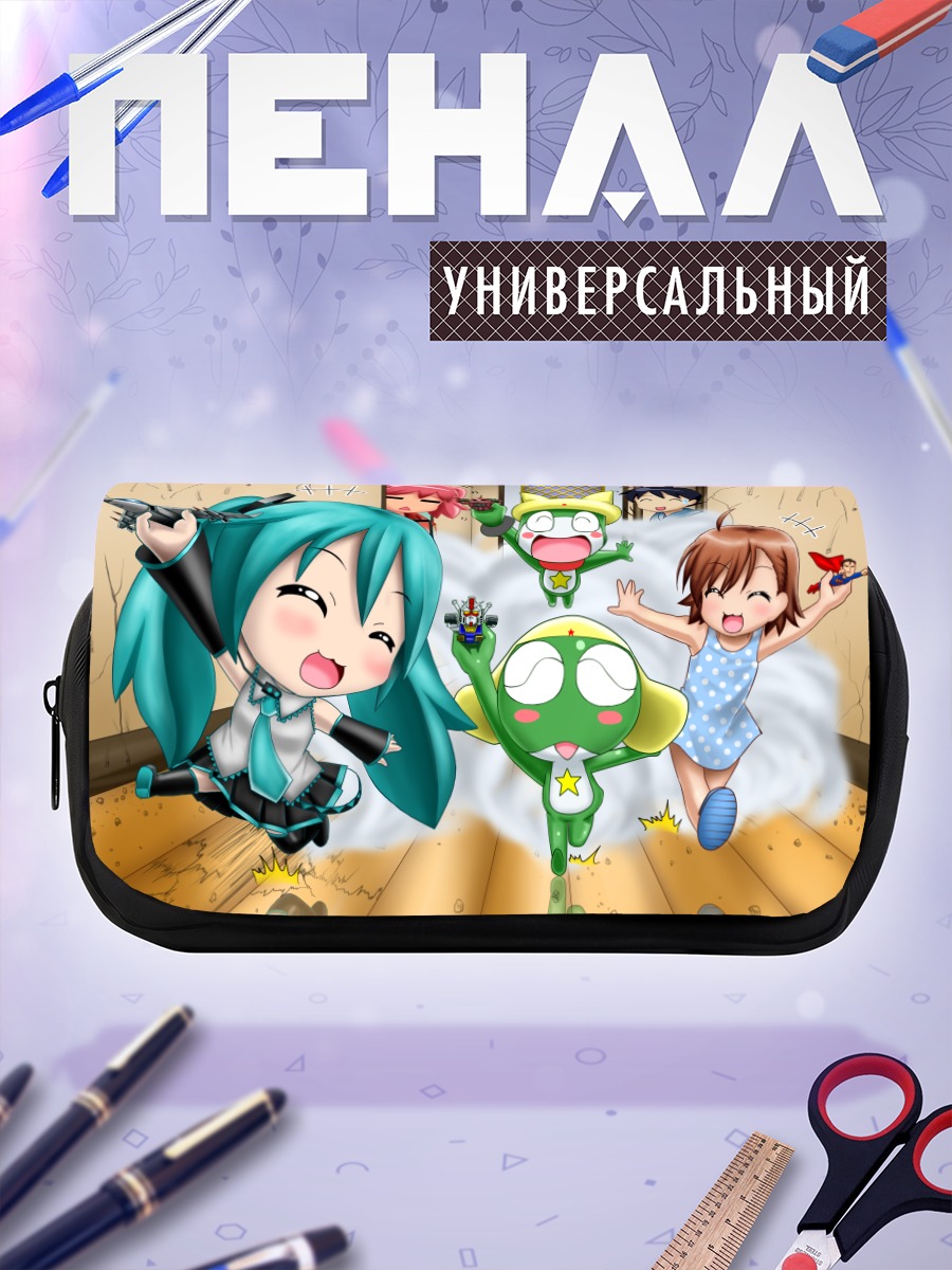 Пенал-косметичка Мику Хацунэ и друзья