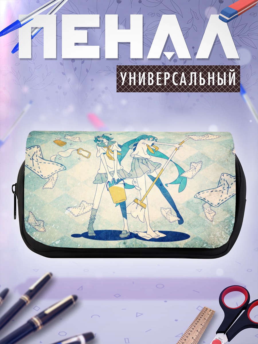 Пенал-косметичка Мику Хацунэ и Гуми