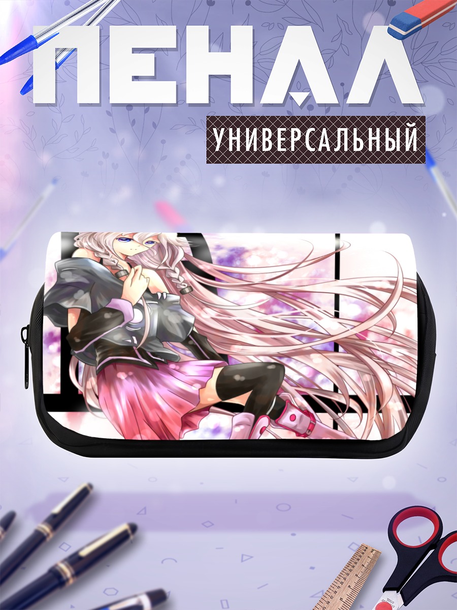Пенал-косметичка Иа в цветах