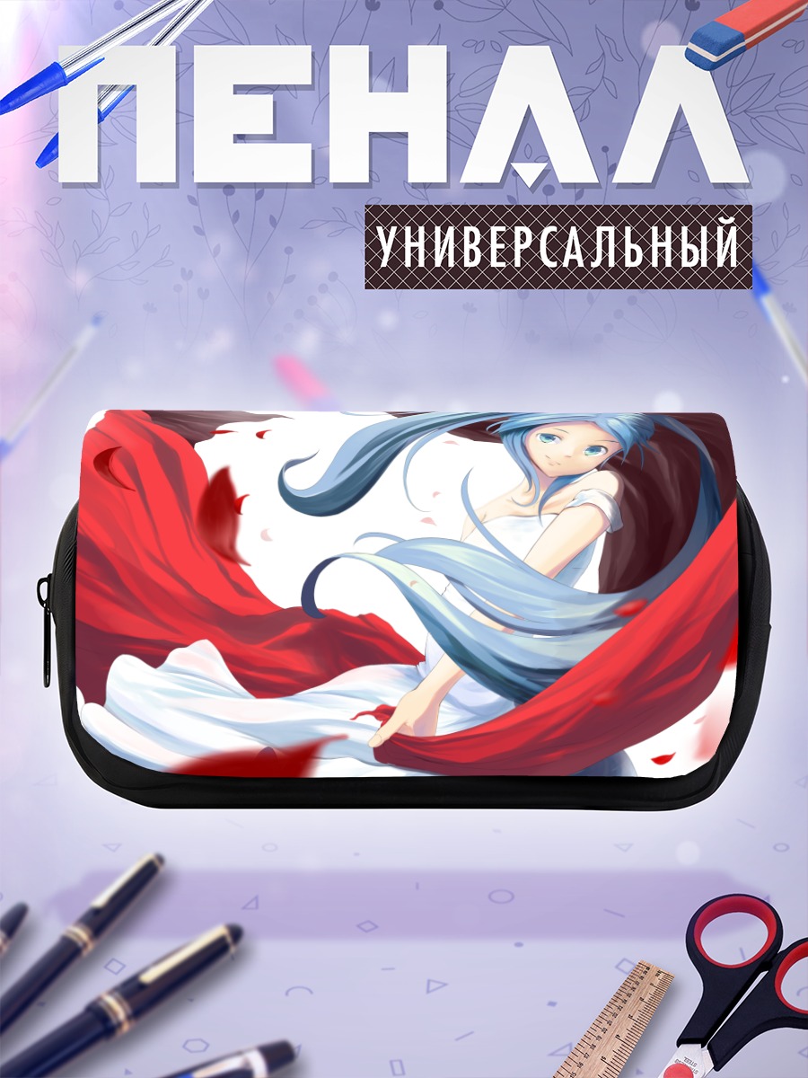 Пенал-косметичка Мику Хацунэ в платье