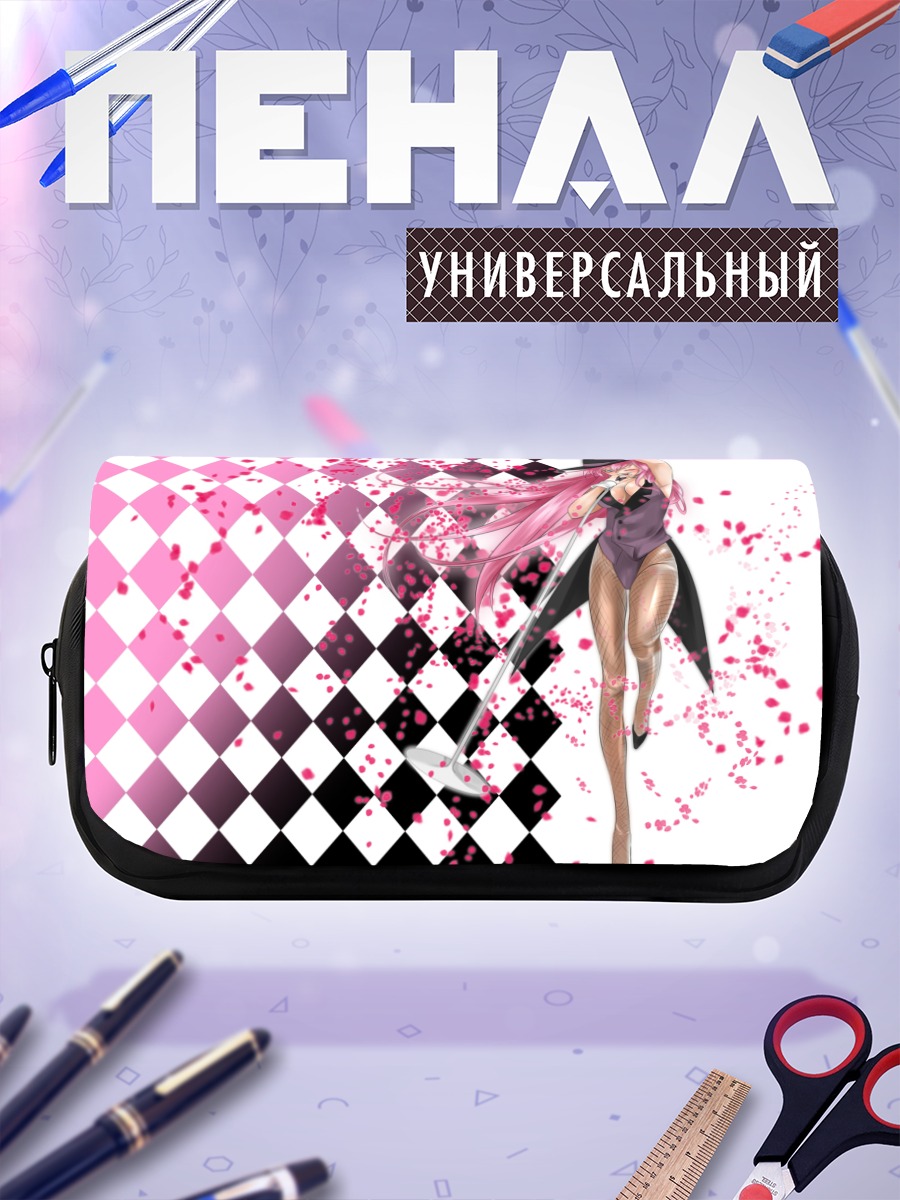 Пенал-косметичка Лука Мегурин в розовом