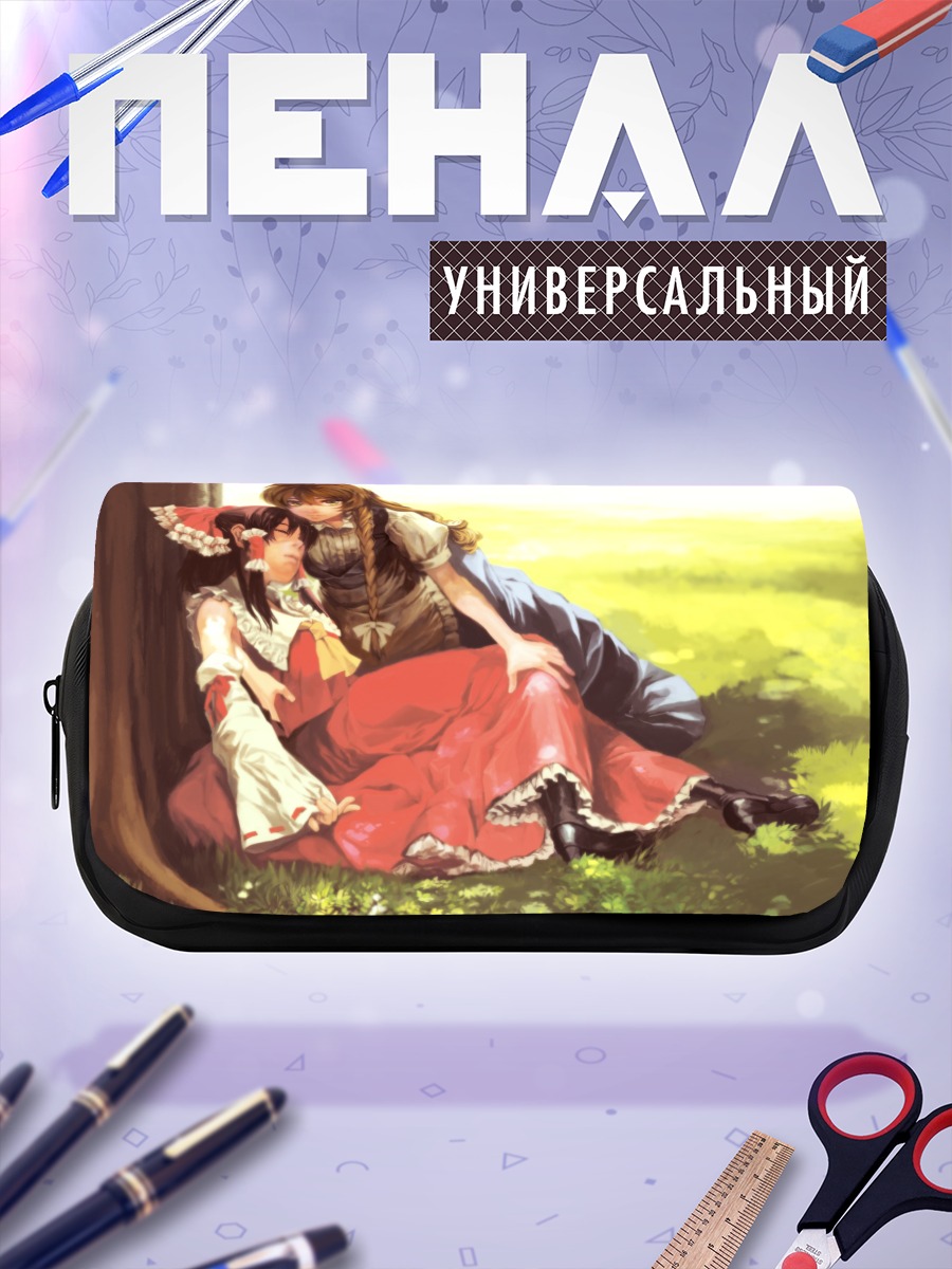 Пенал-косметичка Рейму Хакурей в лесу