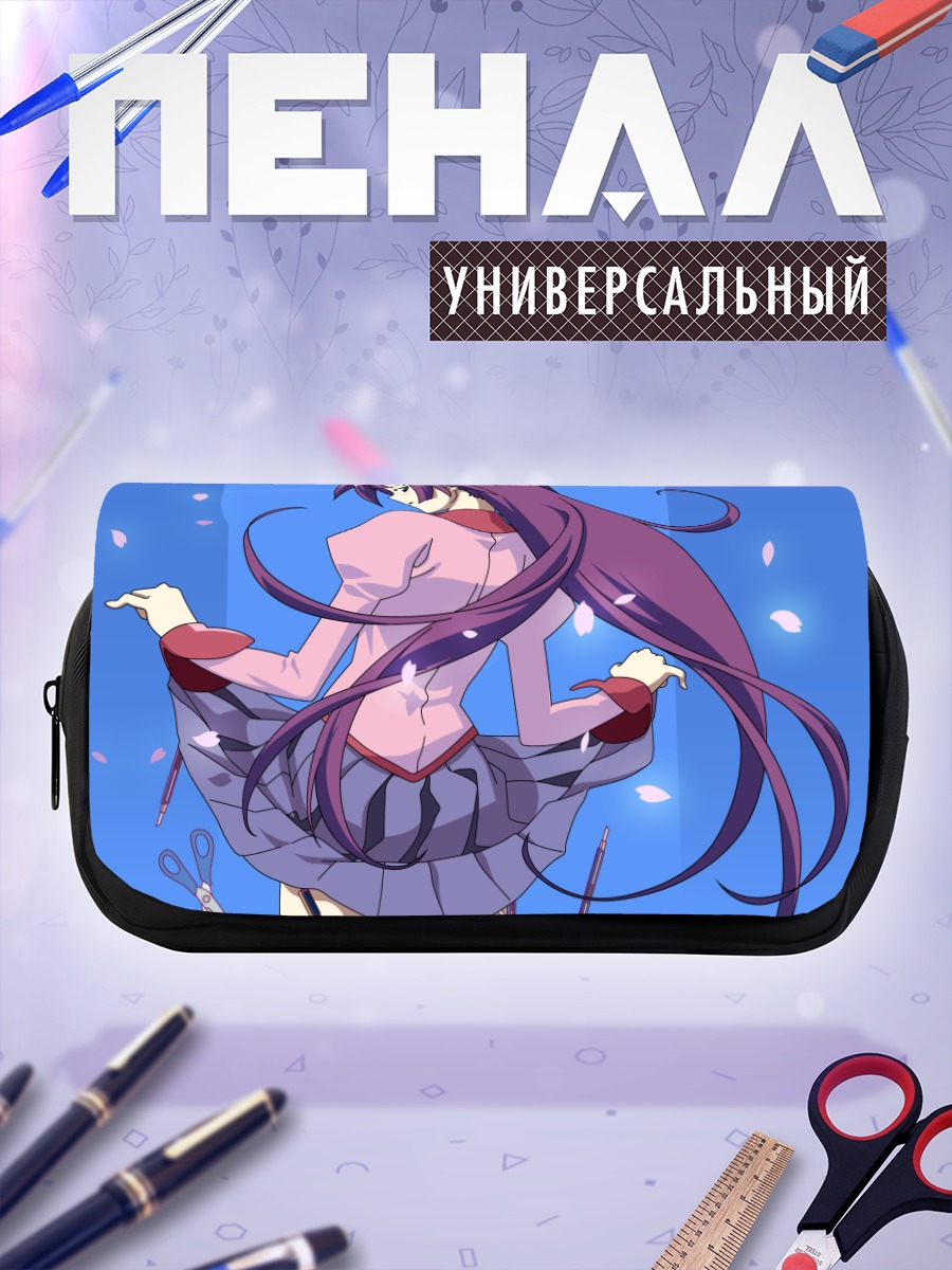 Пенал-косметичка Хитаги Сэндзёгахара в лепестках