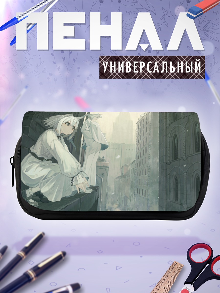 Пенал-косметичка Кошкодевочки в городе