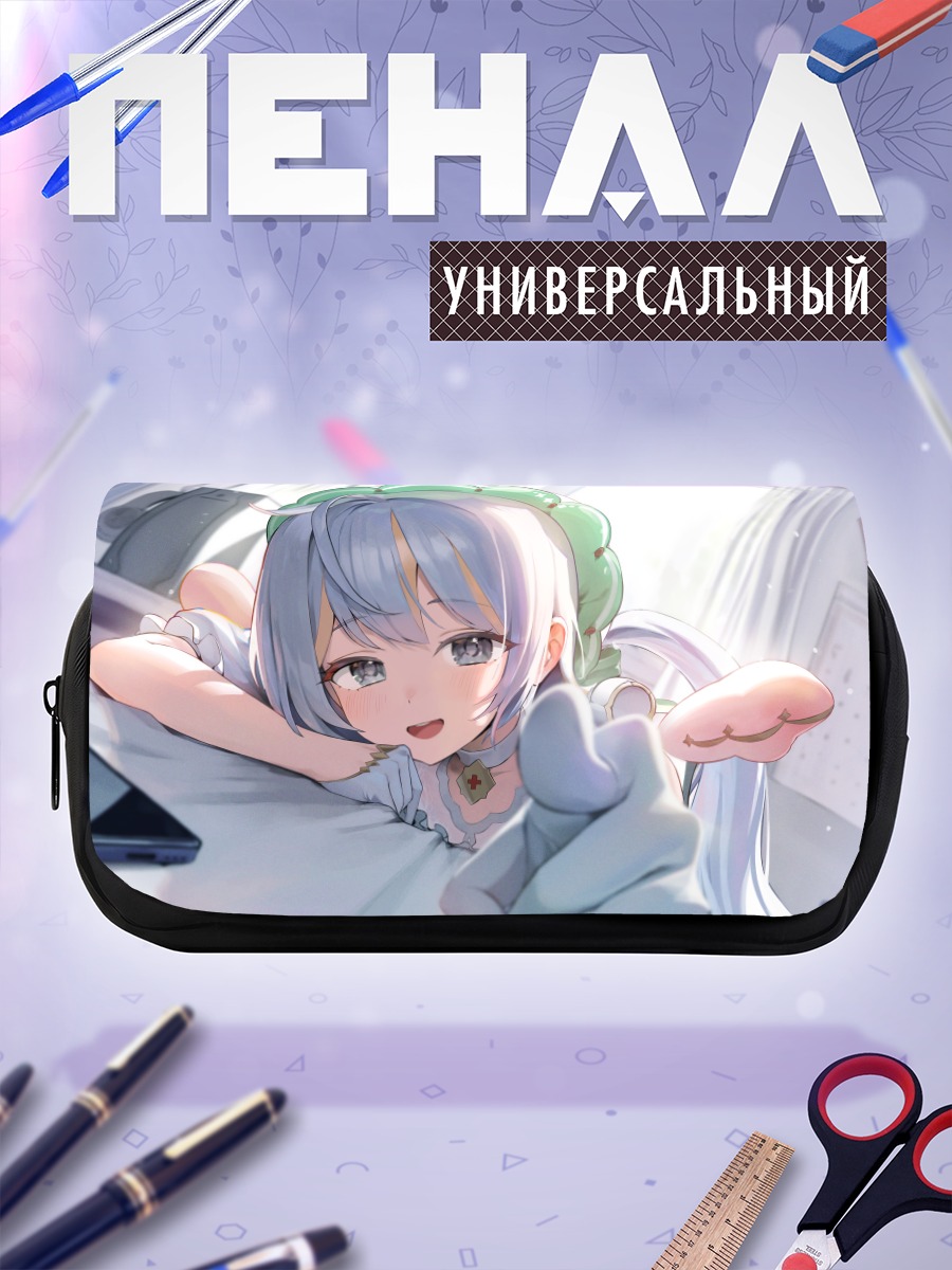 Пенал-косметичка Ангел в наушниках