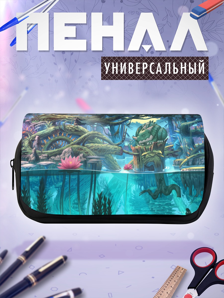 Пенал-косметичка Лесной дух у воды