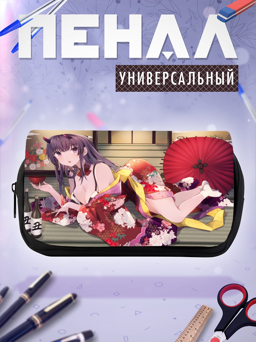 Пенал-косметичка Демоница в кимоно