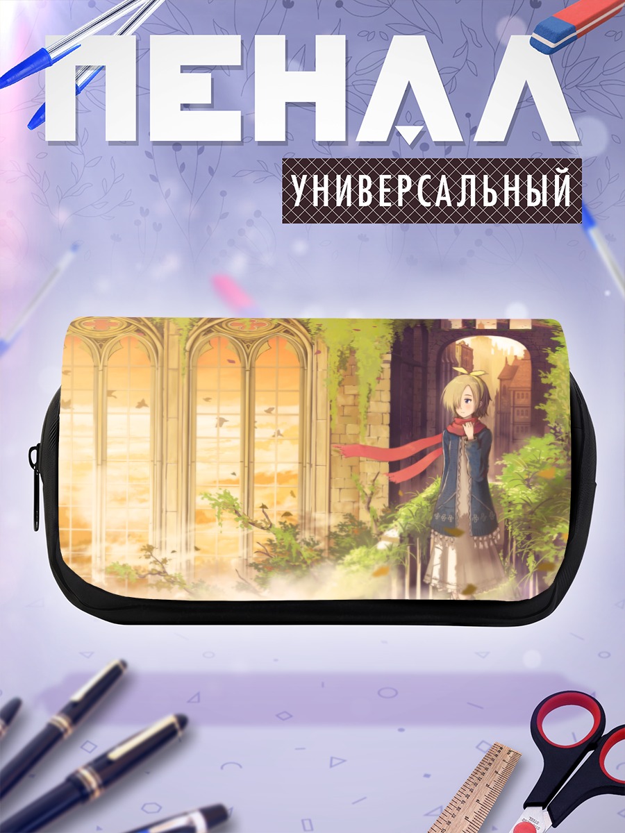 Пенал-косметичка Блондинка в городе