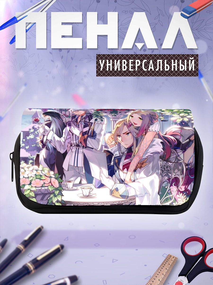 Пенал-косметичка Чай в цветнике