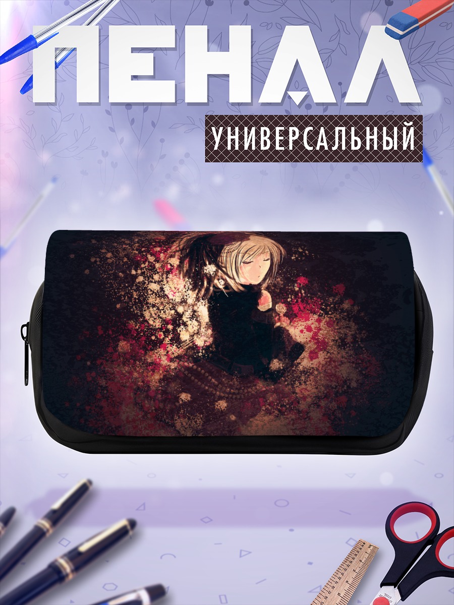 Пенал-косметичка Флауэр в цветах