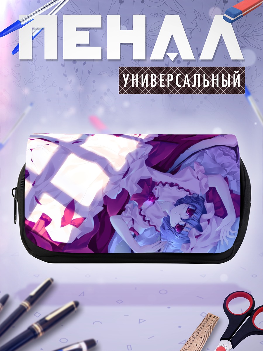 Пенал-косметичка Ремилия Скарлет в цветах