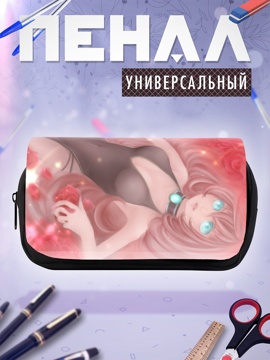 Пенал-косметичка Лука Мегурин в розах