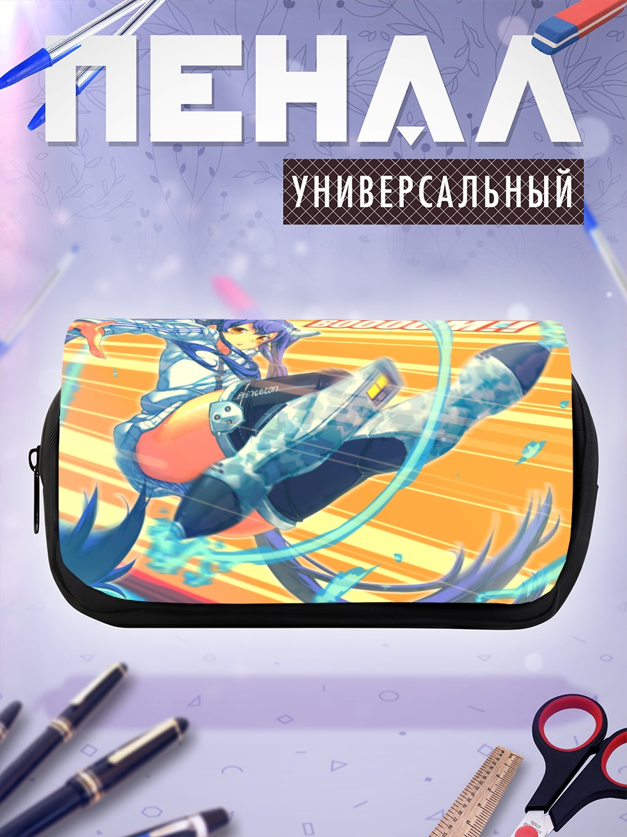 Пенал-косметичка Мику Хацунэ в прыжке