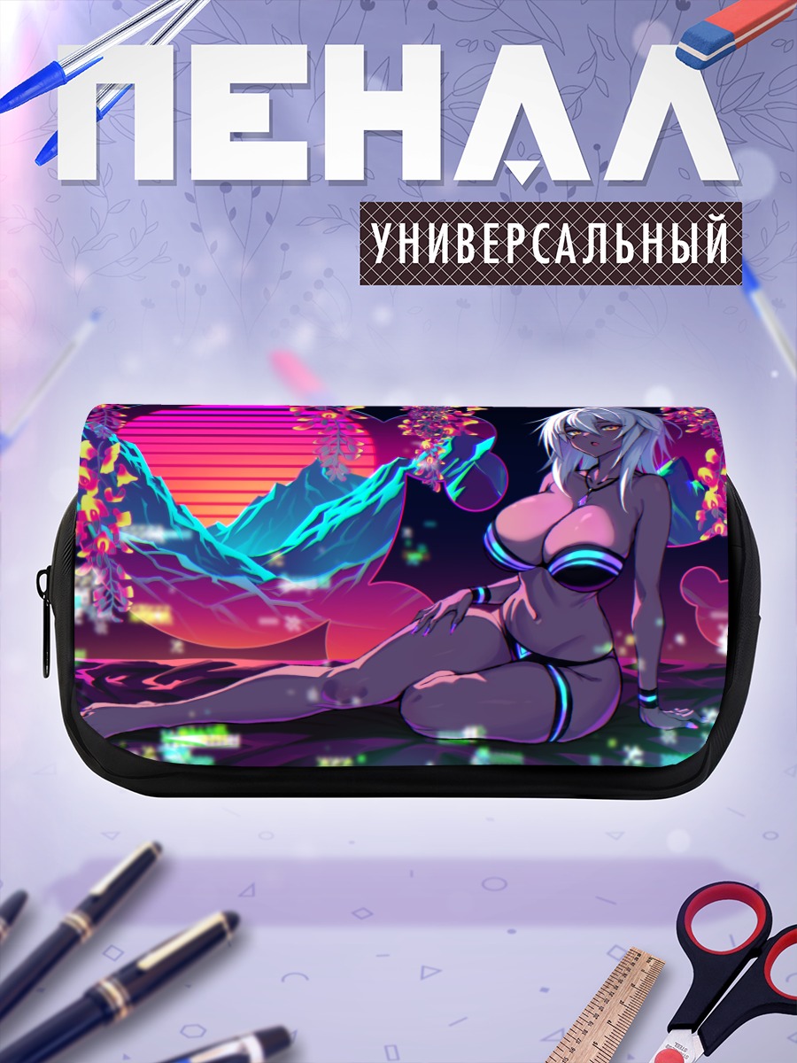 Пенал-косметичка Девушка в бикини