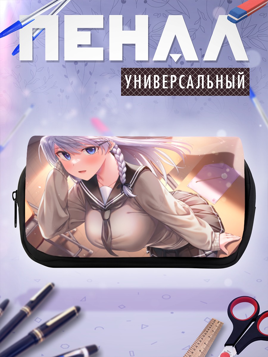 Пенал-косметичка Девушка в форме