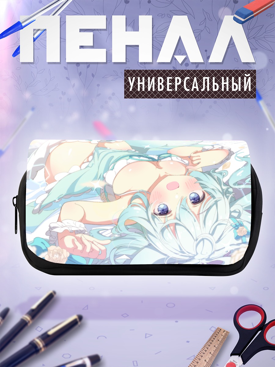 Пенал-косметичка Шаро Футаба в цветах