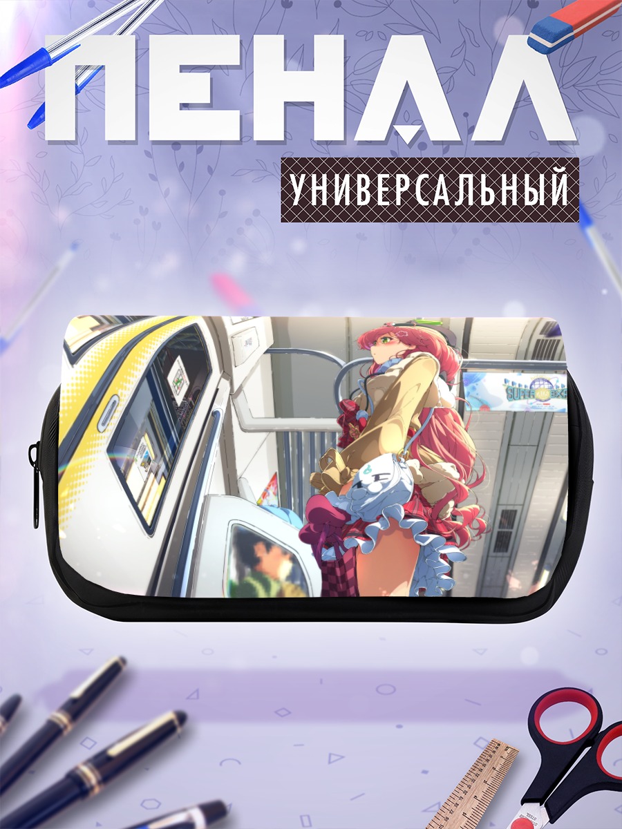Пенал-косметичка Сакура Мико в метро