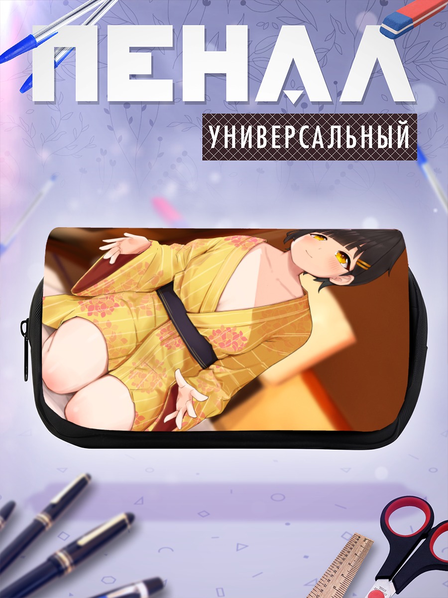 Пенал-косметичка Девушка в юкате
