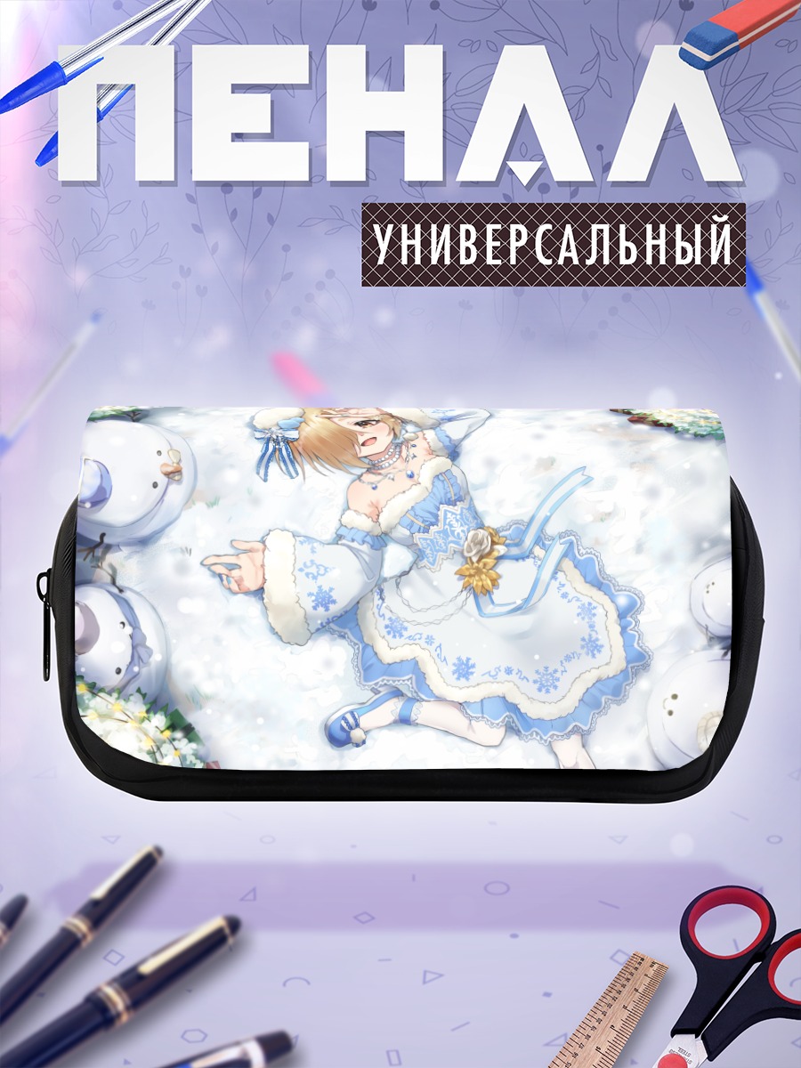 Пенал-косметичка Коумэ Сирасака в снегу