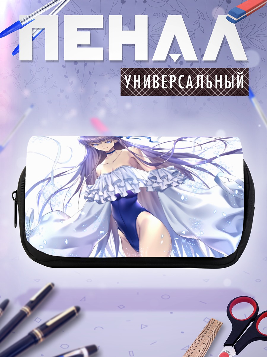 Пенал-косметичка Мелтлилис в белом