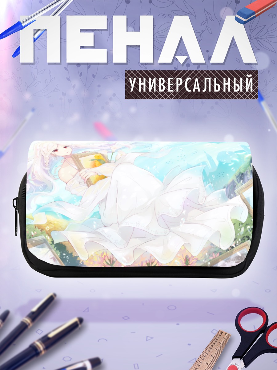 Пенал-косметичка Девушка под водой