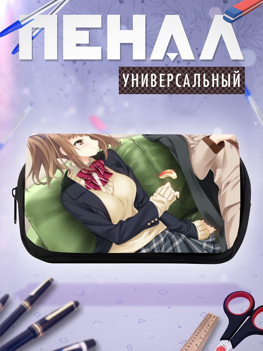 Пенал-косметичка Юми Нагацуда с десертом