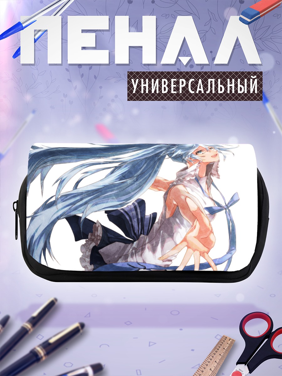 Пенал-косметичка Мику Хацунэ улыбка