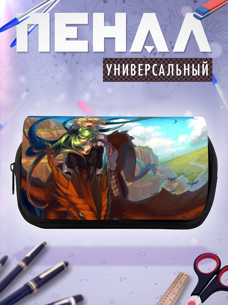 Пенал-косметичка Мику Хацунэ и Лен