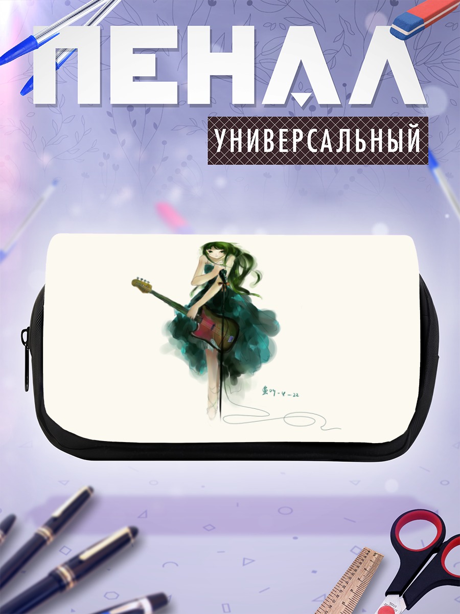 Пенал-косметичка Мио Акияма с бас-гитарой