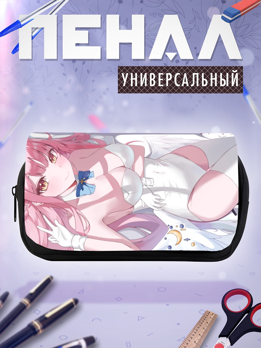 Пенал-косметичка Мисоно Мика в белом
