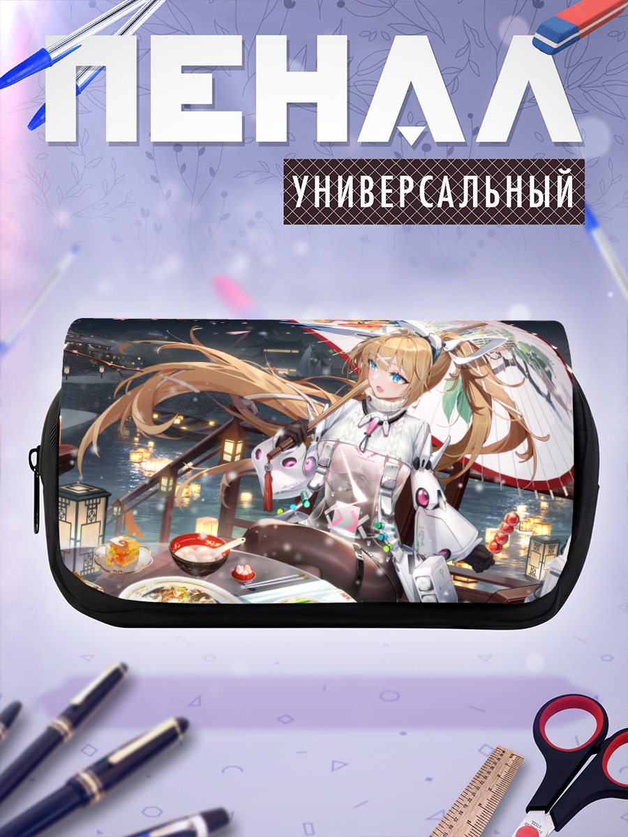Пенал-косметичка Девушки под сакурой