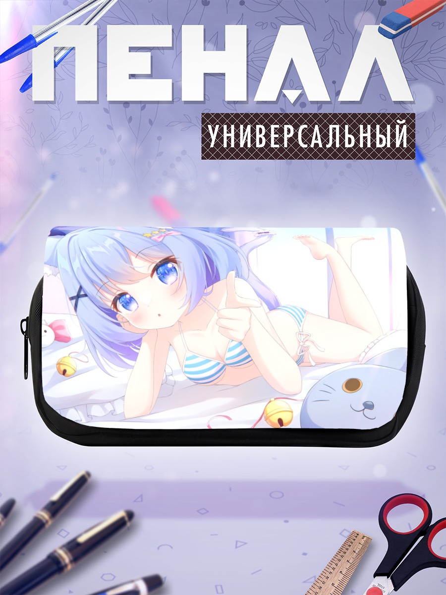 Пенал-косметичка Мику Хацунэ кошкодевочка