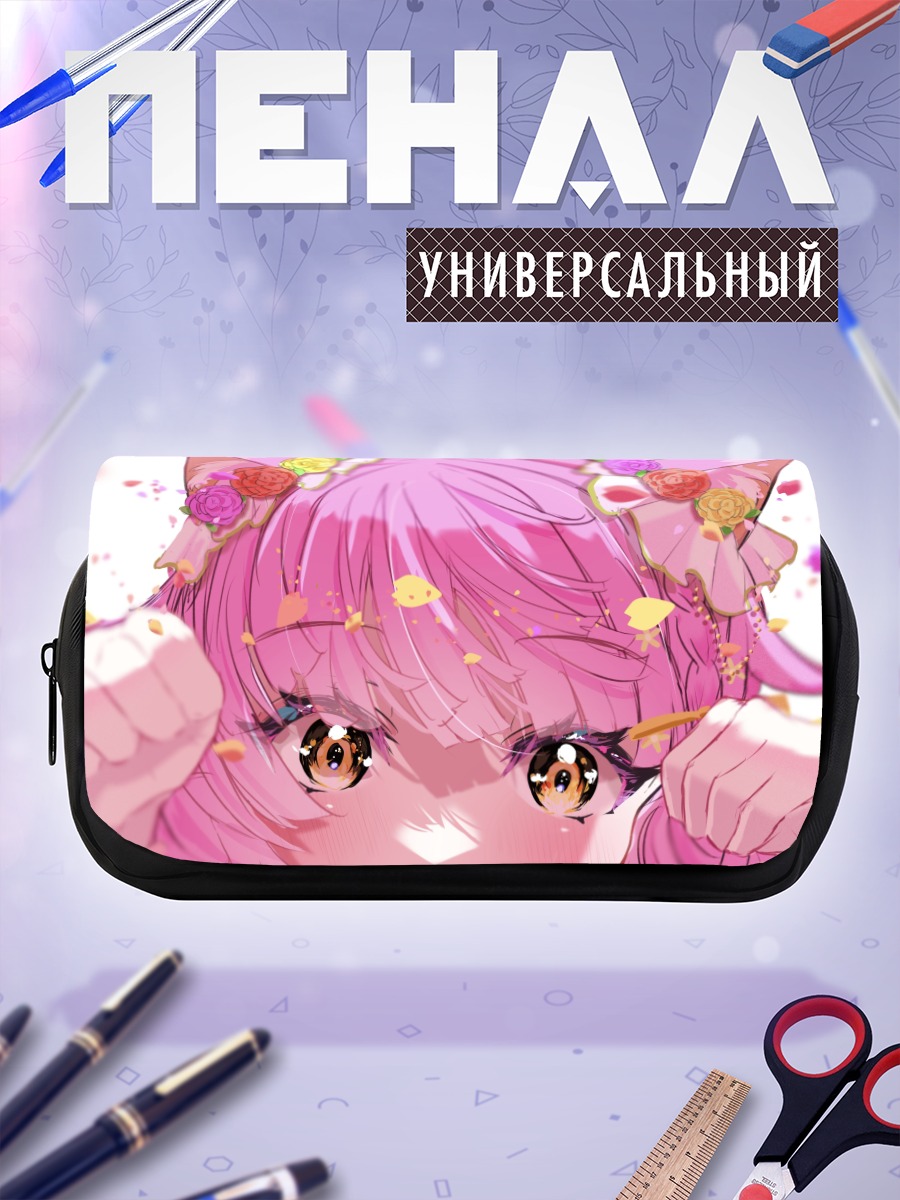 Пенал-косметичка Рина Теннодзи в цветах