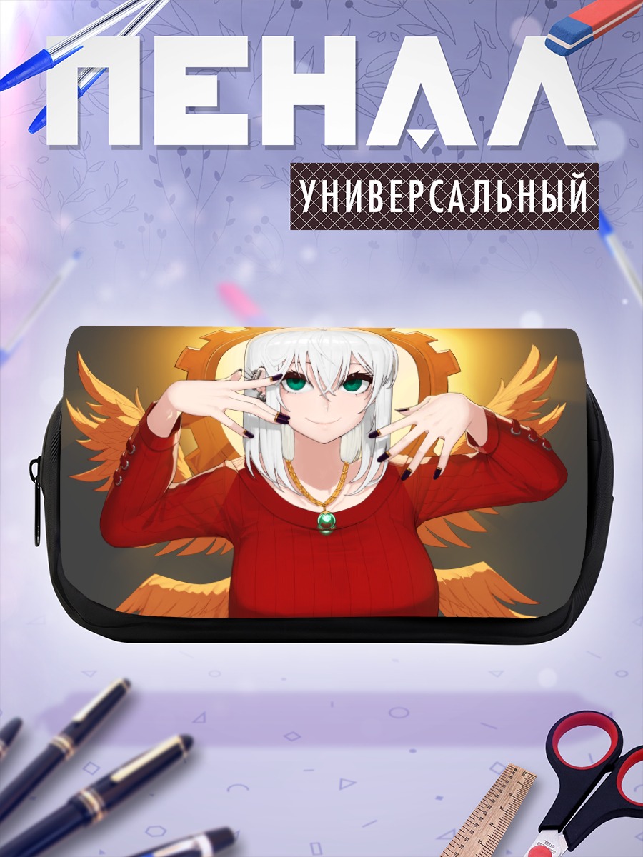 Пенал-косметичка Ангел в красном