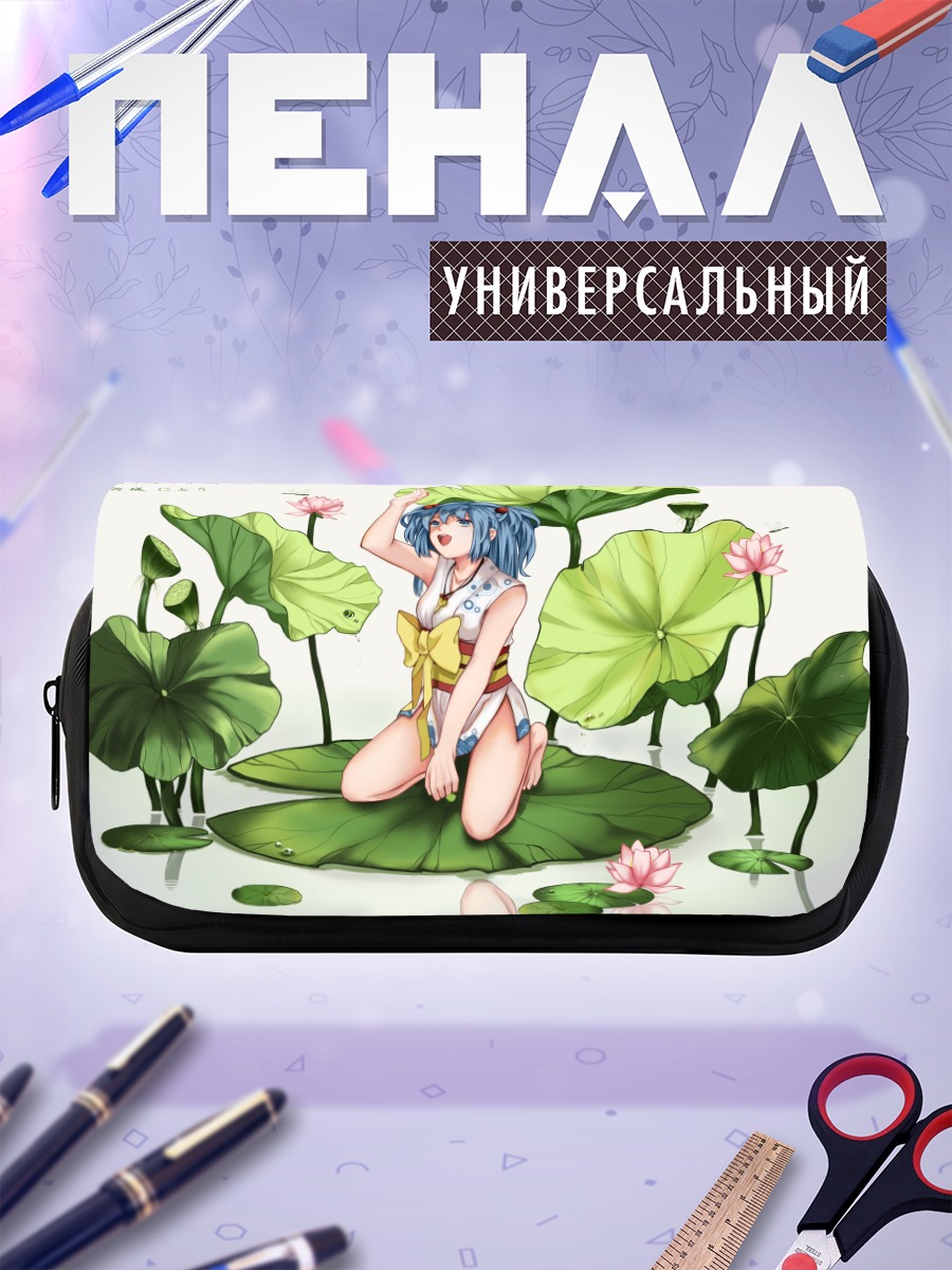 Пенал-косметичка Нитори Каваширо в кувшинках