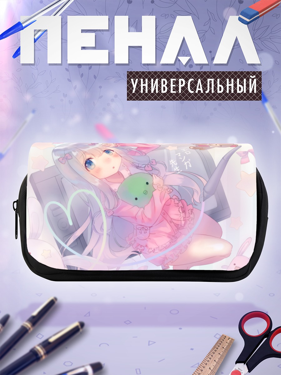 Пенал-косметичка Идзуми Сагири с мишкой