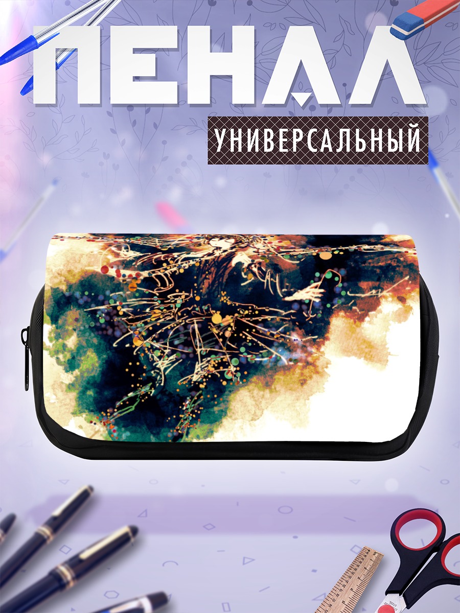 Пенал-косметичка Мику Хацунэ в красках