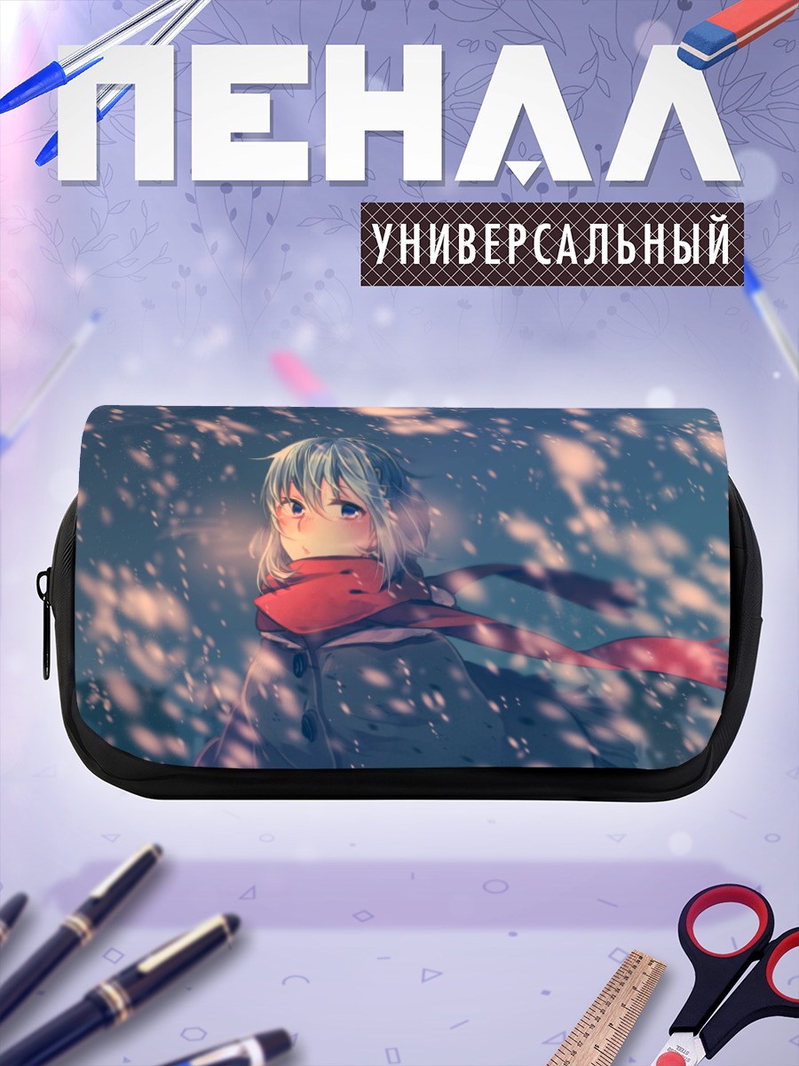 Пенал-косметичка Саяка Мики в снегу