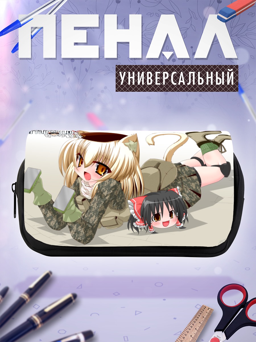 Пенал-косметичка Рейму Хакурэй в камуфляже