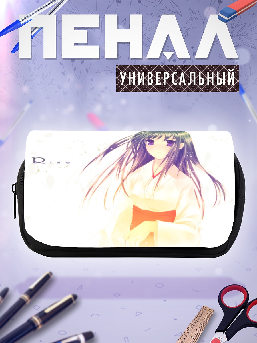 Пенал-косметичка Девушка в кимоно