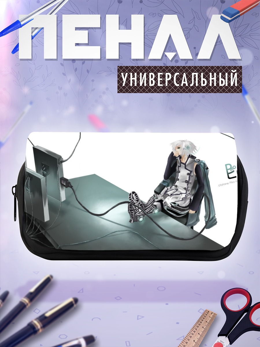 Пенал-косметичка Утатанэ Пико в проводах